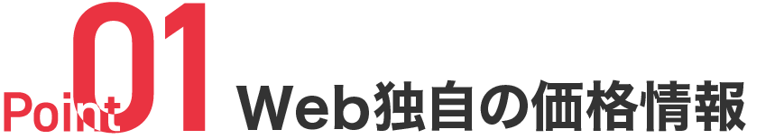 Point01 セクションサブタイトル